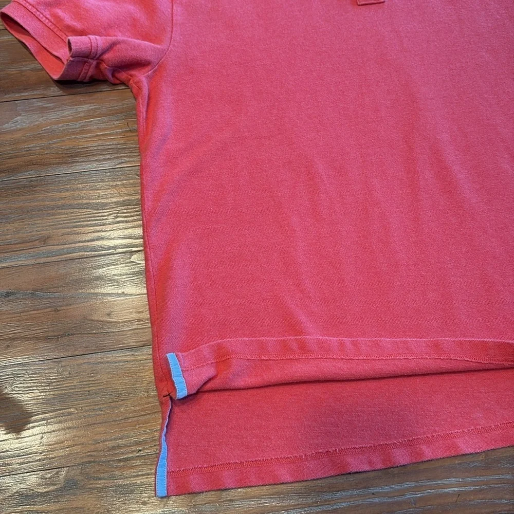 Tommy Hilfiger Men's Weathered Red Polo Size XL - Picture 10 of 10